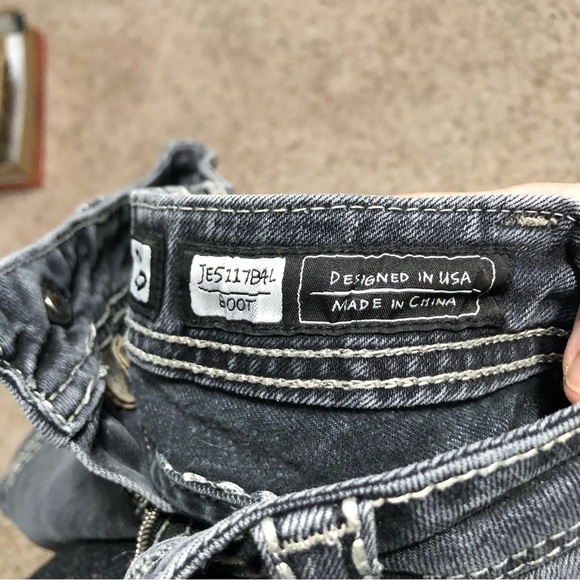 Miss Me black boot cut jeans size 26 - Picture 6 of 12